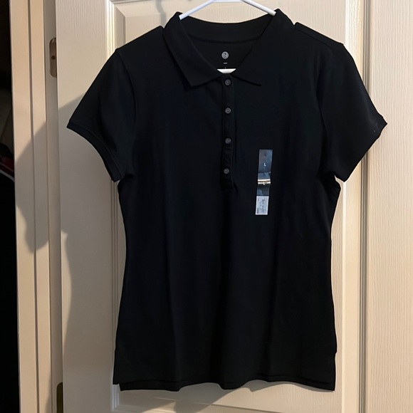 Kohl's | Tops | Black Polo Shirt | Poshmark